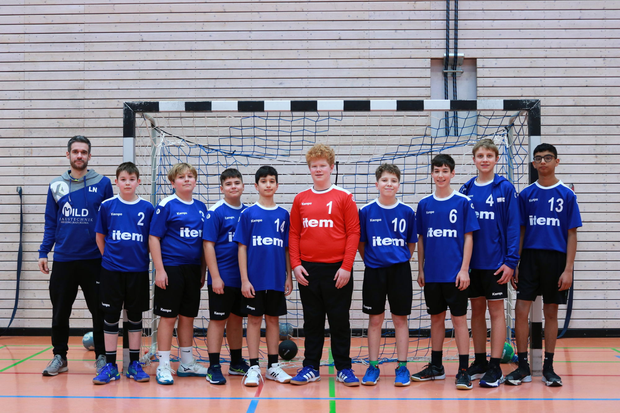 Mannschaftbild Männliche C-Jugend