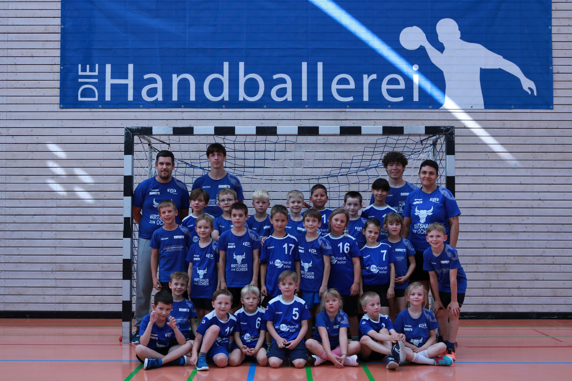 Mannschaftsbild Gemischte F-Jugend 2026/27